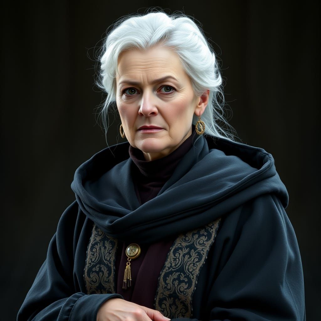 Elder Wizardess in Conservative Robes