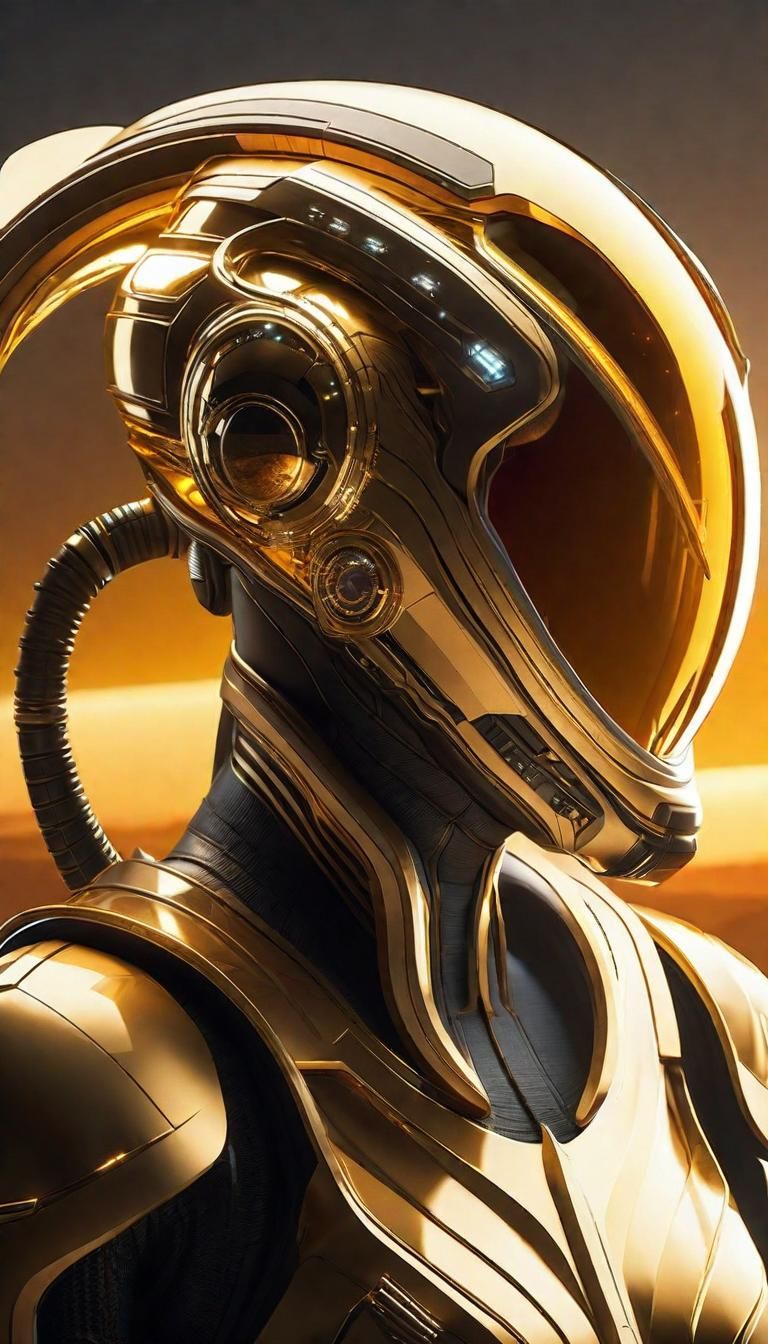 Photorealistic Alien Creature in Golden Hour Lighting