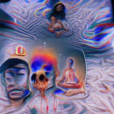 AI Interpretation of a Minimal Image Prompt