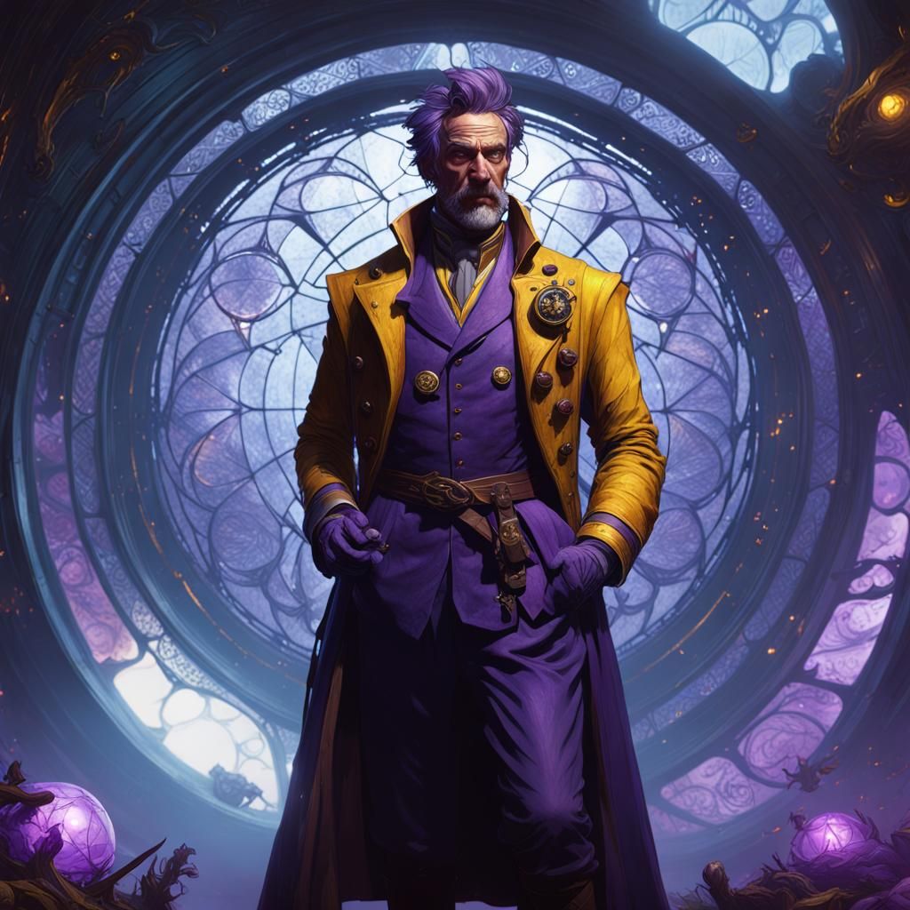 Doctor Destiny Dark Fantasy Concept Art in 8K