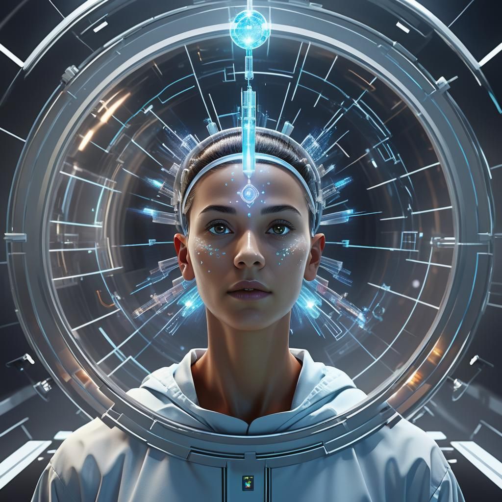 Advanced Healing Theater with Diamond Crystal and Holographi...