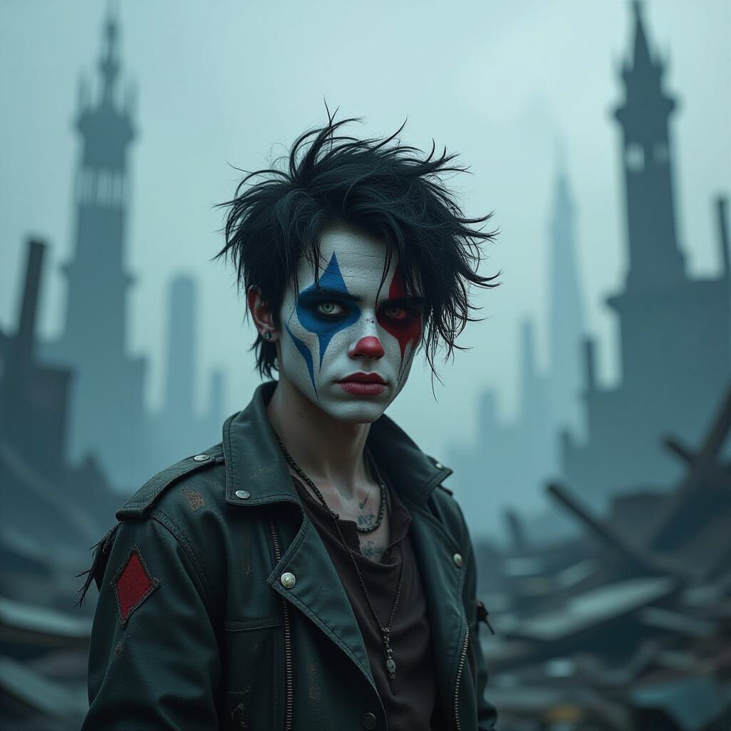 Melancholic Carnie in Ruined Celestial City