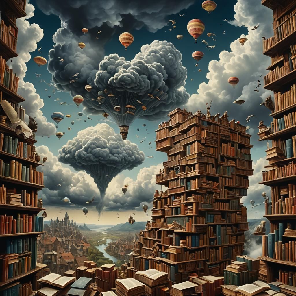 Surreal Deep Thoughts and Dreams in Photorealistic Style