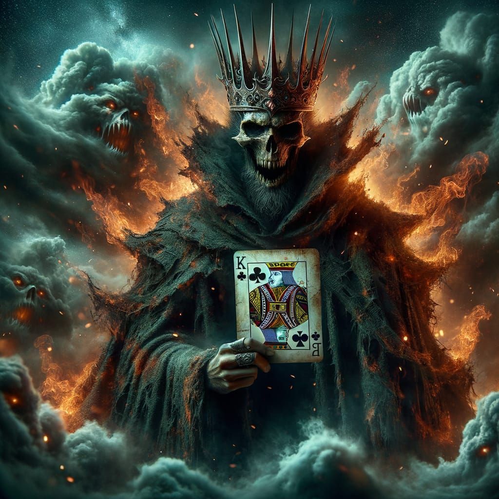 Ruthless King of Clubs Escapes Fiery Card