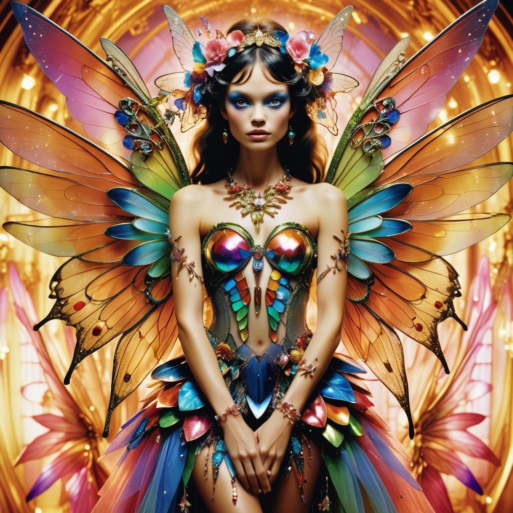 Fairy Wings Inspired by David LaChapelle