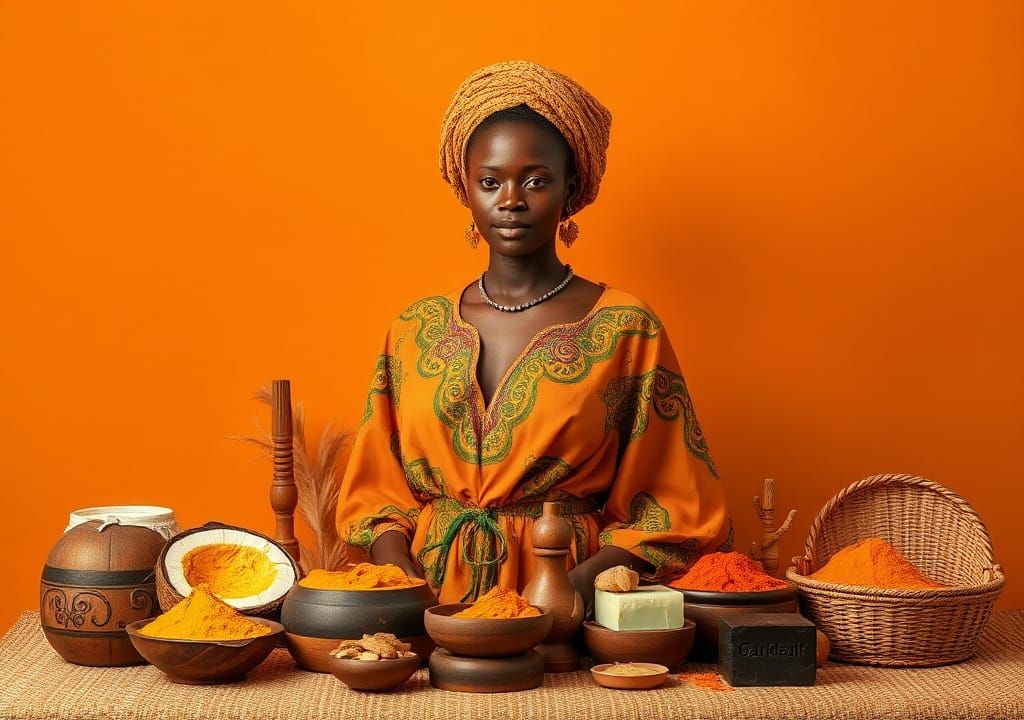 Radiant African Beauty with Natural Skincare
