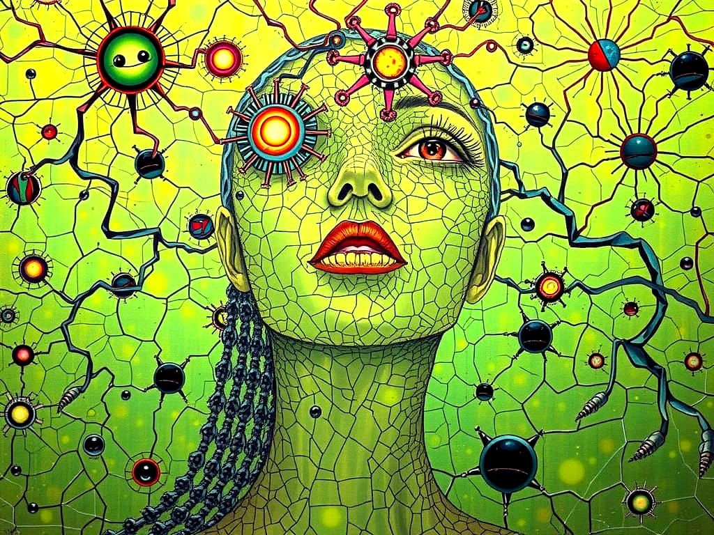 Surreal Beauty in Mandelbrot Majesty