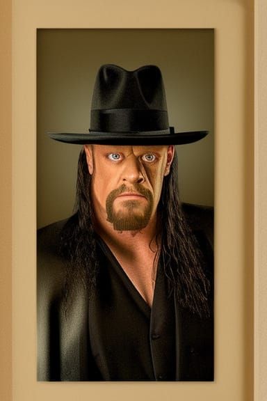 Undertaker Portrait with Hat