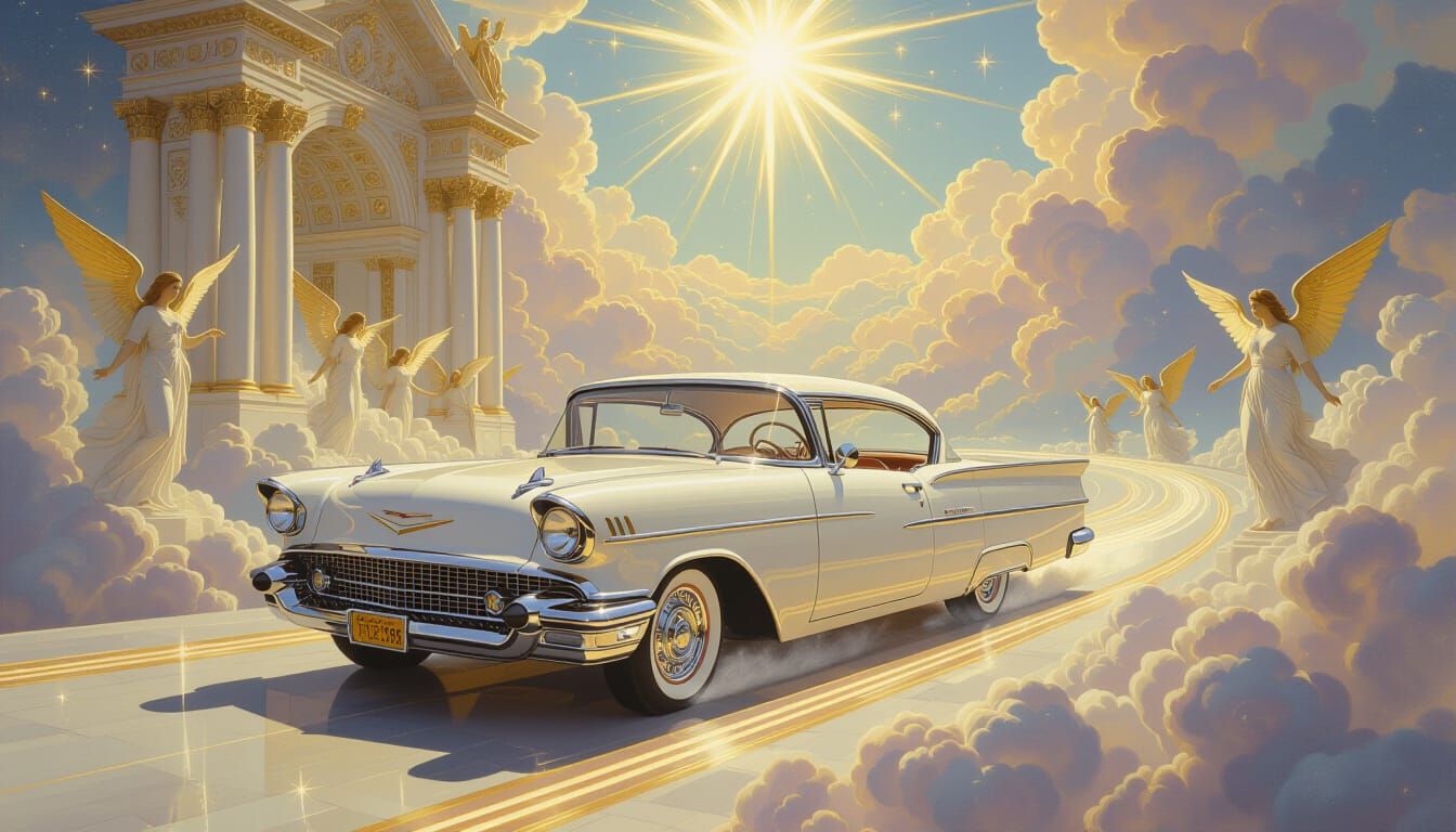 Celestial Chevrolet Opala in Baroque Heaven