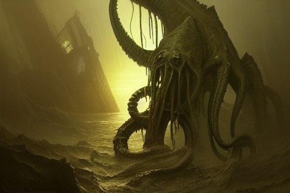 Call of Cthulhu Rises from R'lyeh: Digital Art