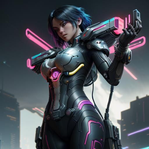 Nintendo Switch Girl in Anime Key Visual