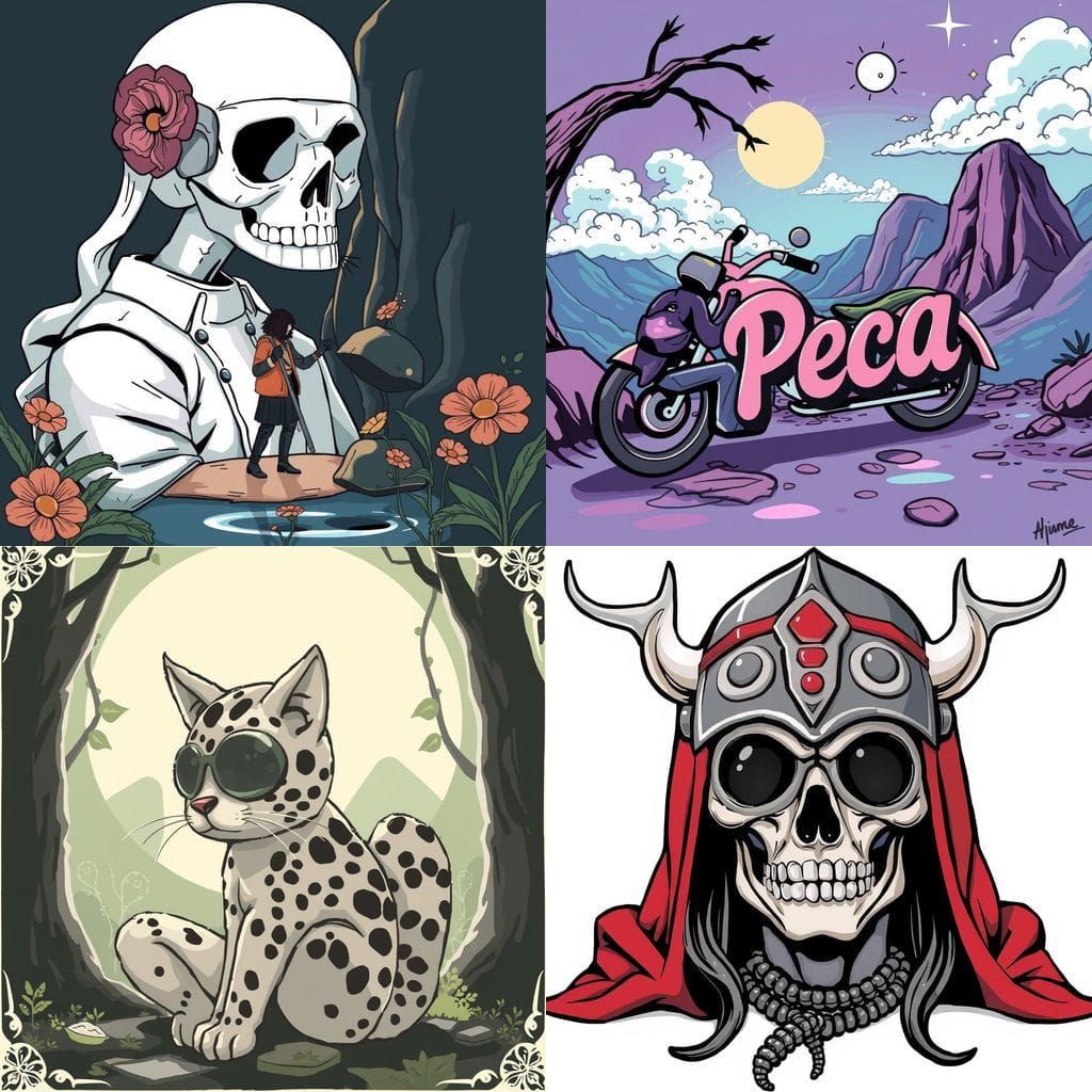 Peca Art Style Illustration