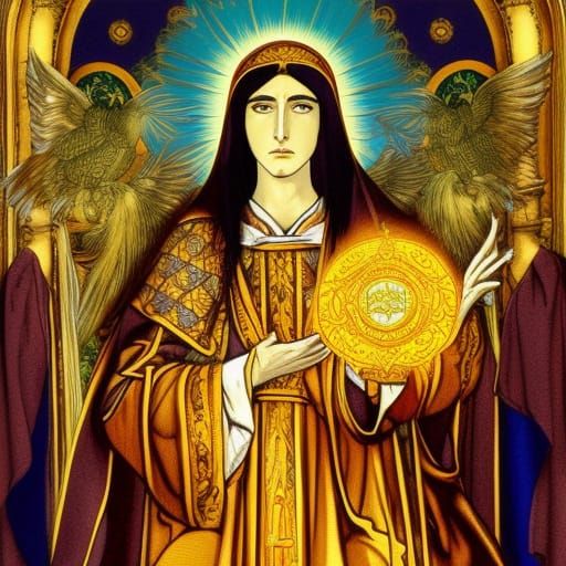 Saint Teresa of Avila in Amano Style