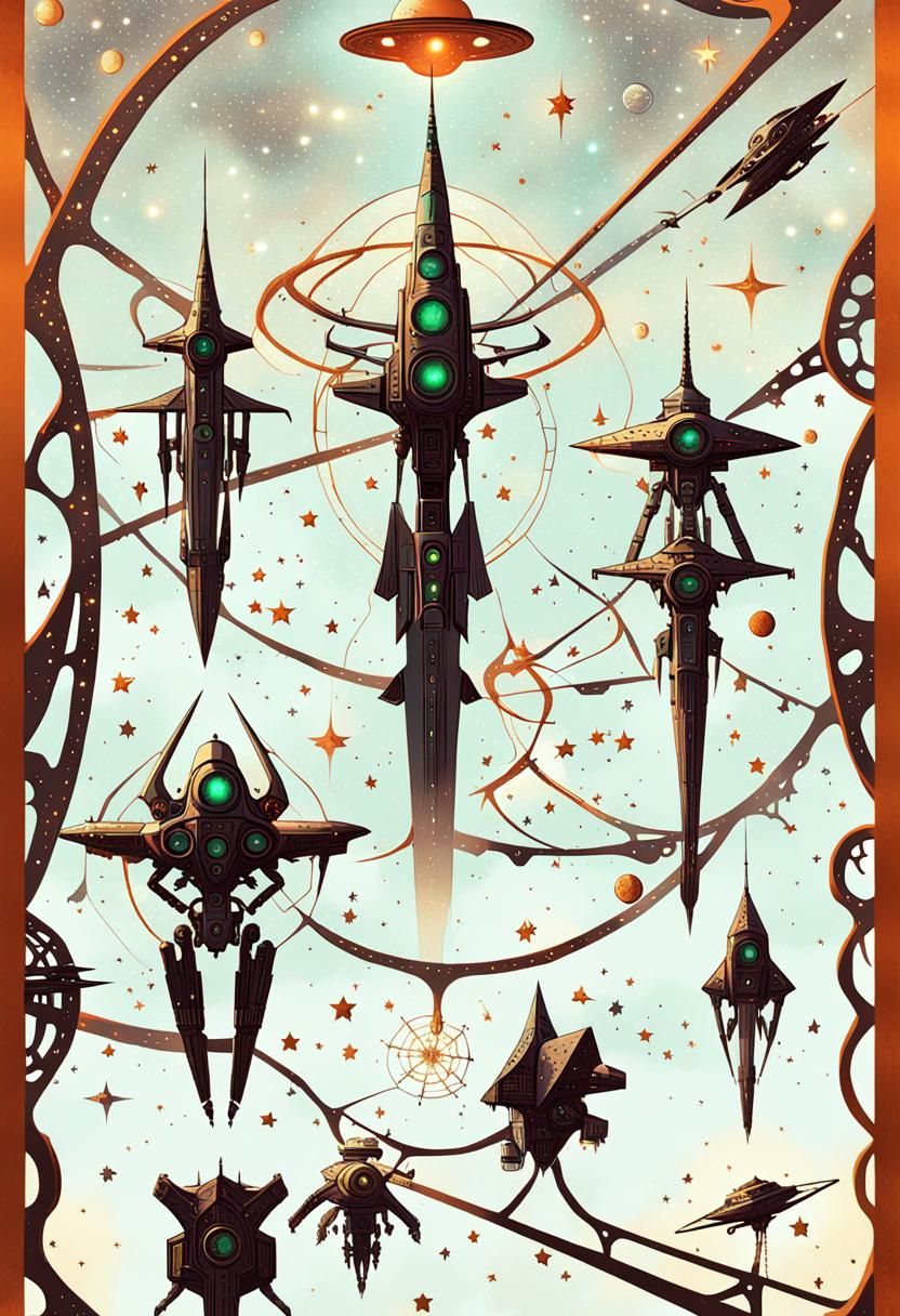 Marsport Outskirts: Ancient Ruins and Future Tech