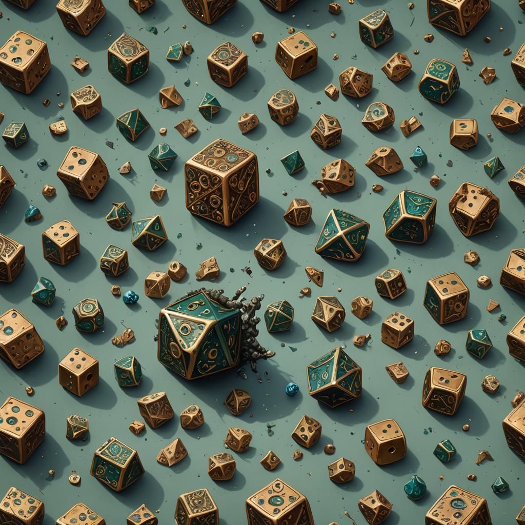 Flea in a Dice: Detailed Matte Painting