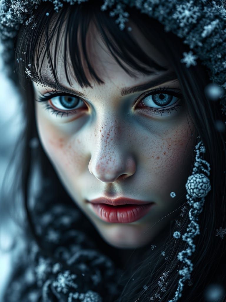 Surreal Winter Enchantress