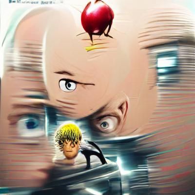 One Punch Man Anime Illustration