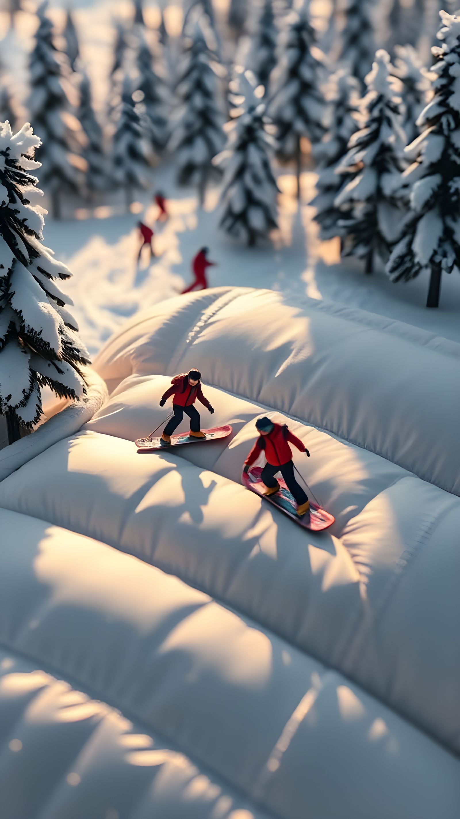 MONCLER Goose Down Jacket Diorama Close-up