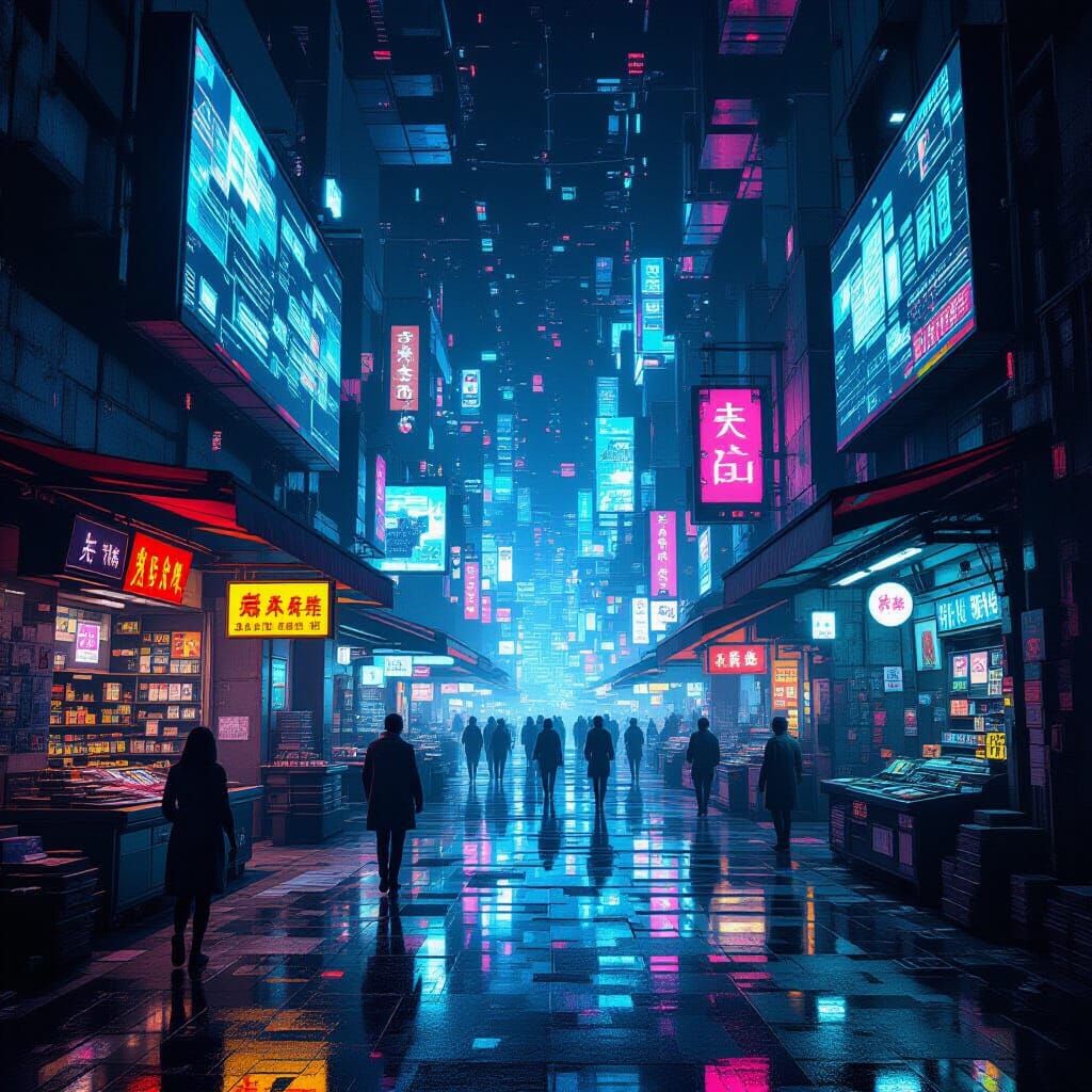 Glitching Holograms in a Digital Decay Marketplace