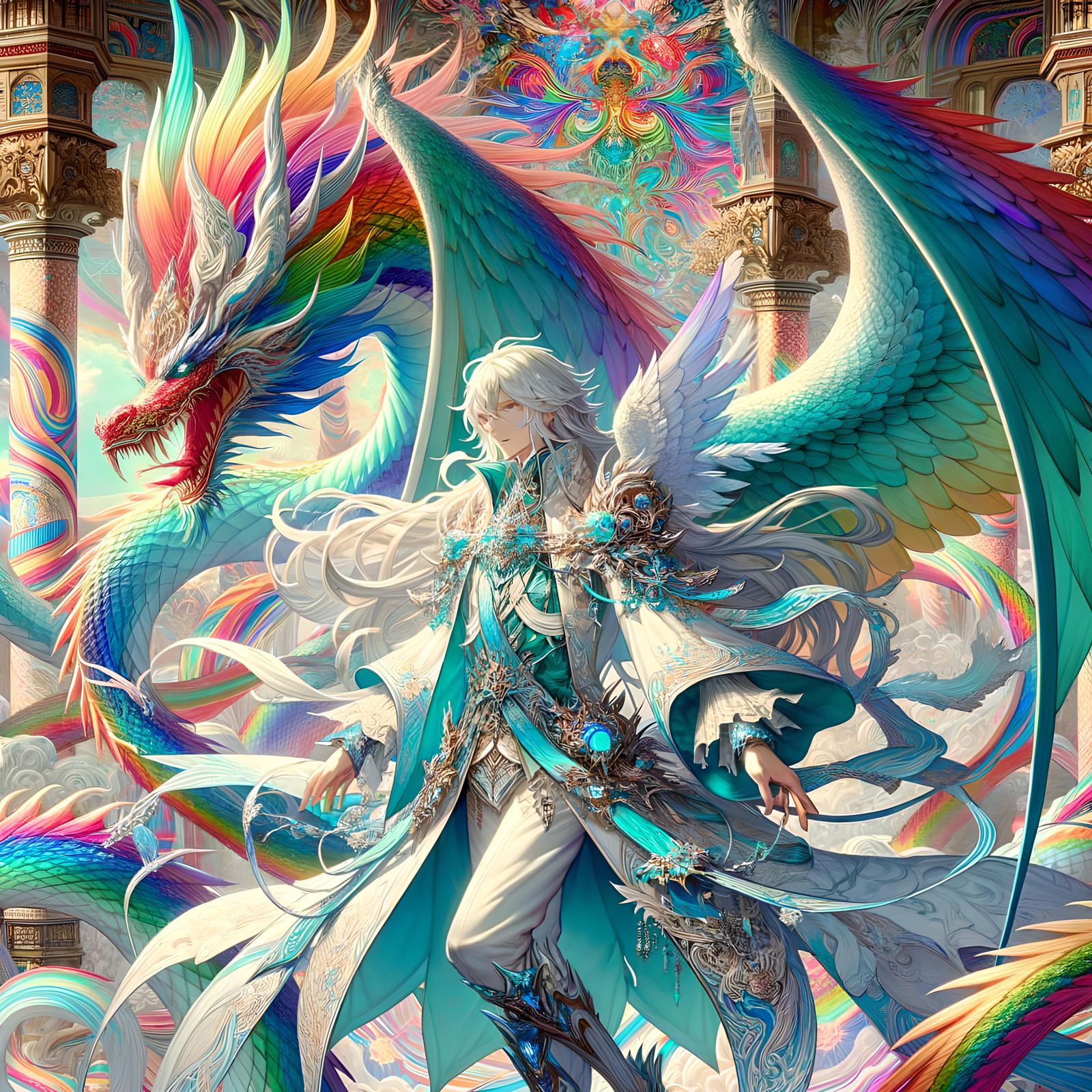 Anime villain “Griffith” from Berserk