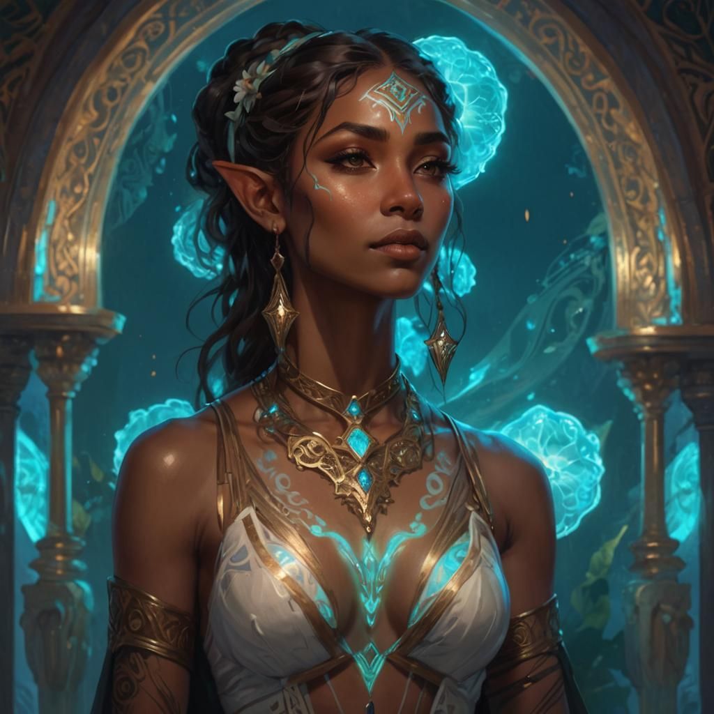 Elven Priestess 1