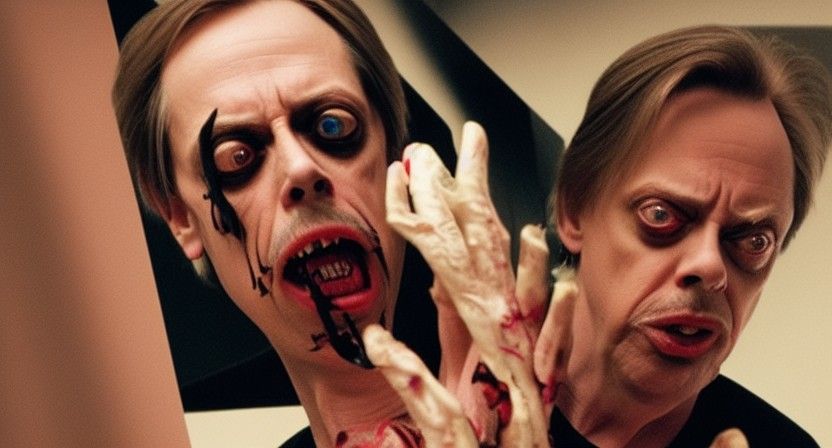 Steve Buscemi Practicing Voodoo Ritual