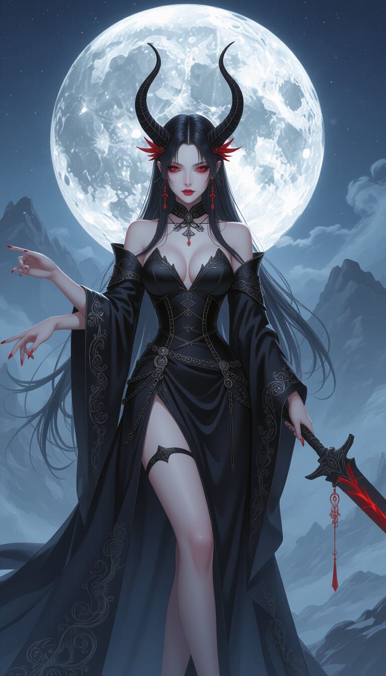 Nightmarish Sensuality AI Art