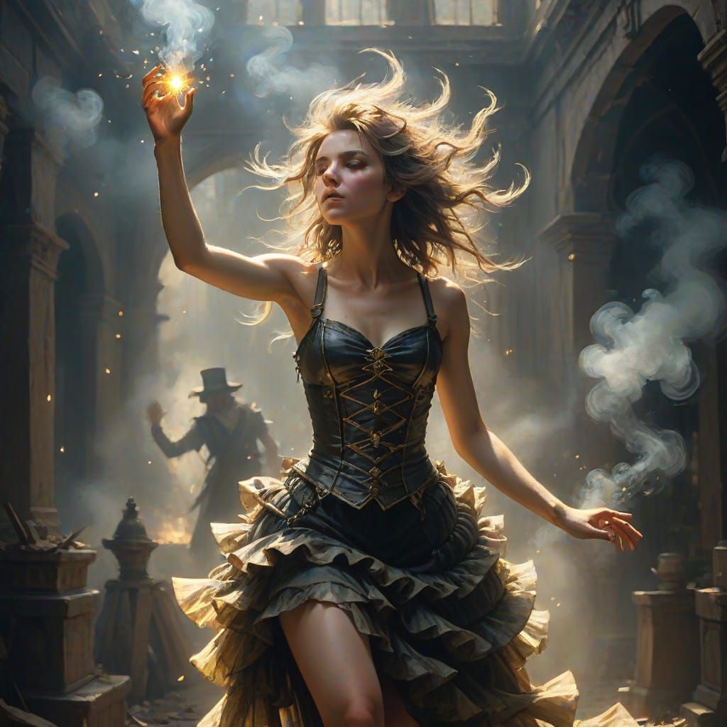 Cyberpunk Cityscape in Vibrant Neon