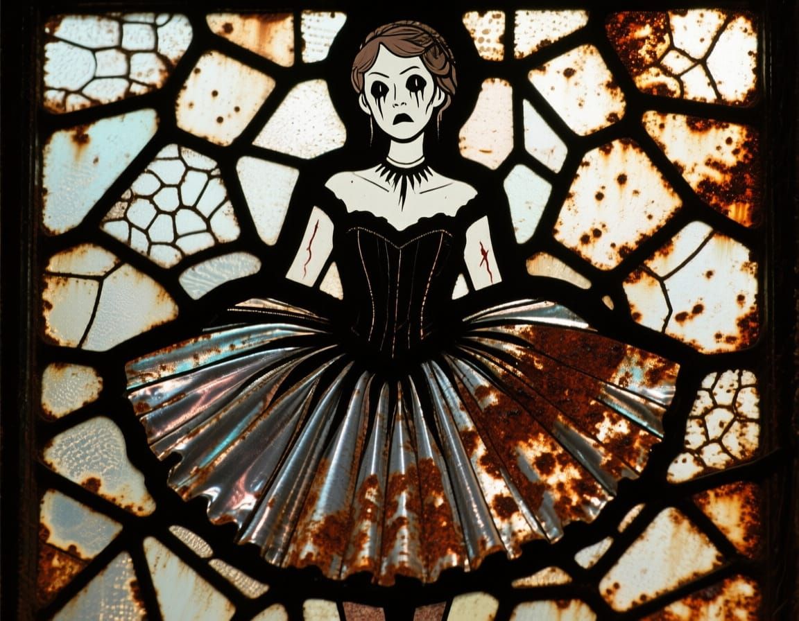 Tessellated Fear Rhythmic Reticulation Tutu Far Too Pretty F...