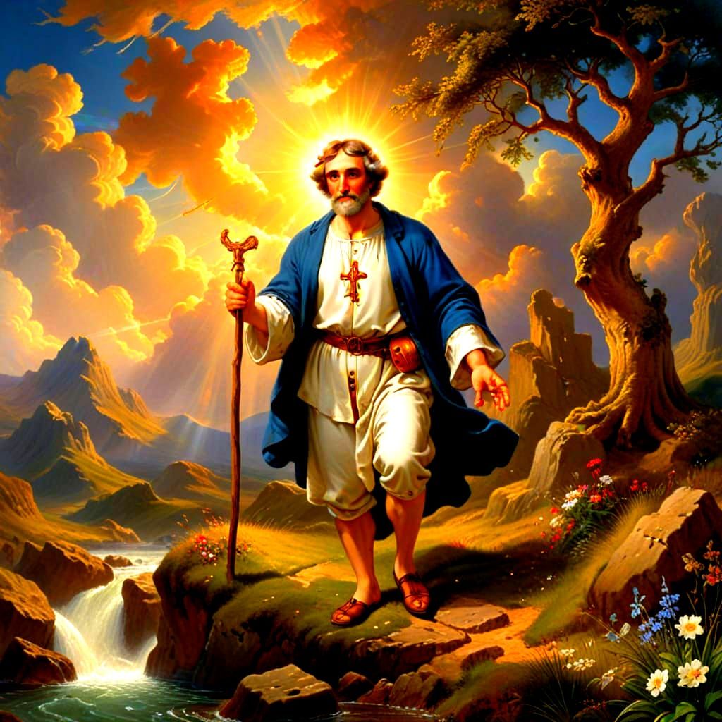 A Regal English Gentleman, Inspired by the Divine