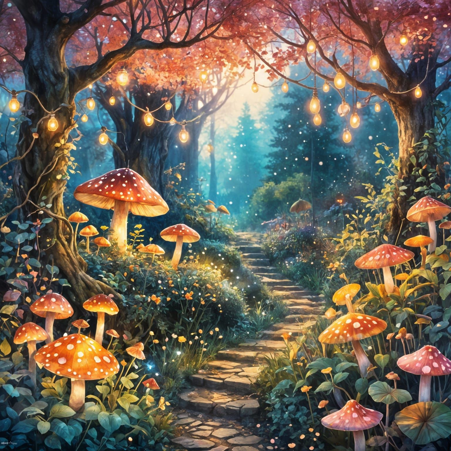 Enchanted Elven Garden