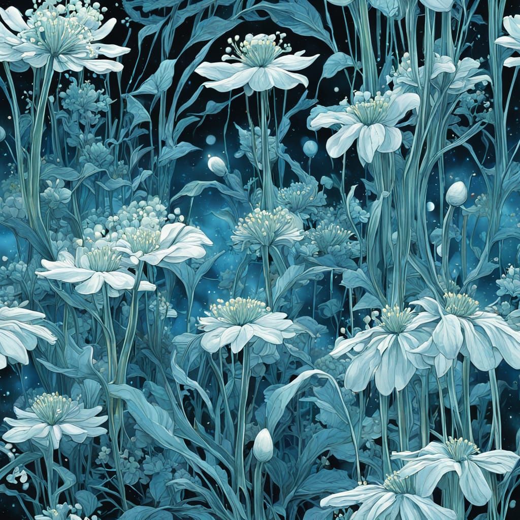 A Night at NightCafe Studio: Whimsical 3D Scene with Friends...