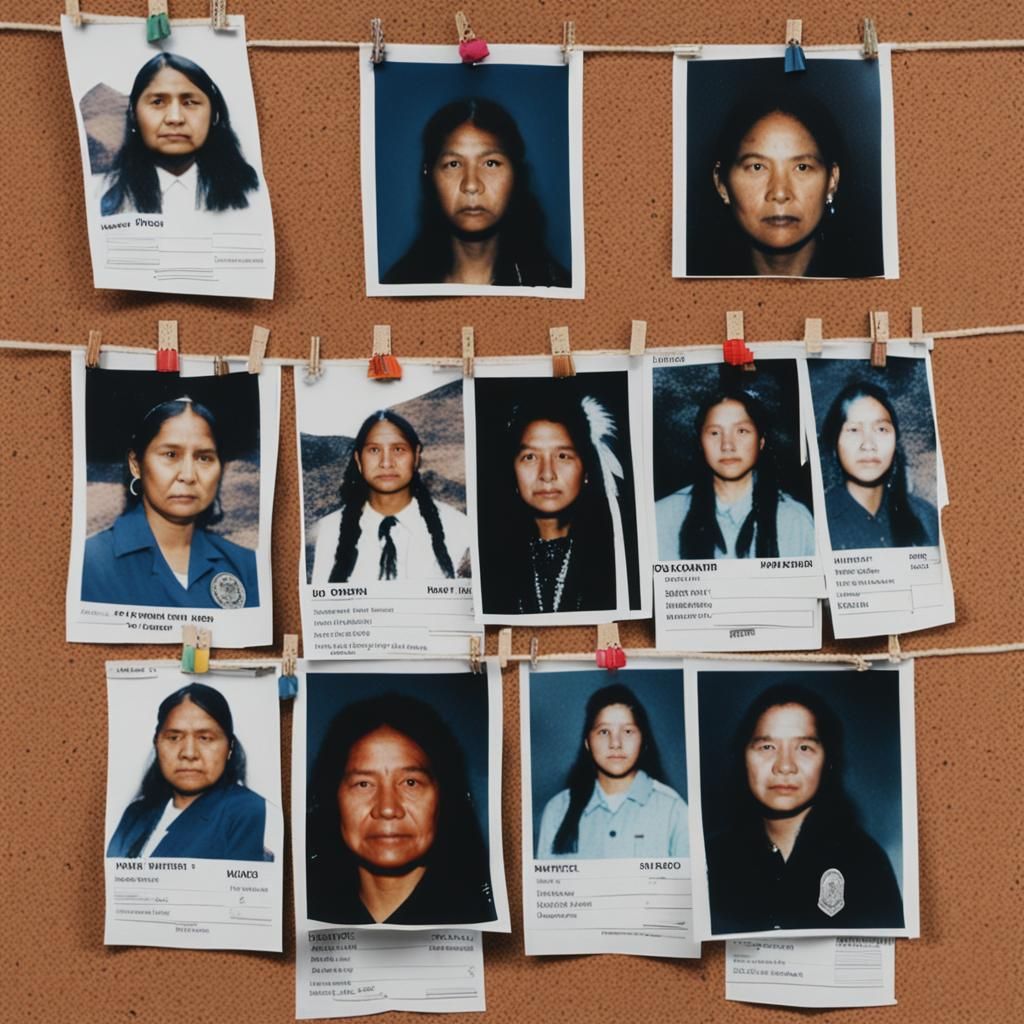 Police Bulletin Board: Missing Indigenous Women