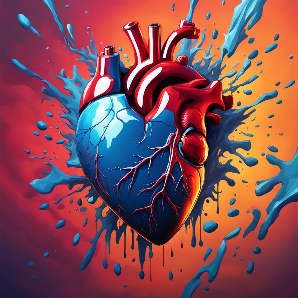 I only have half a heart , to give, to you