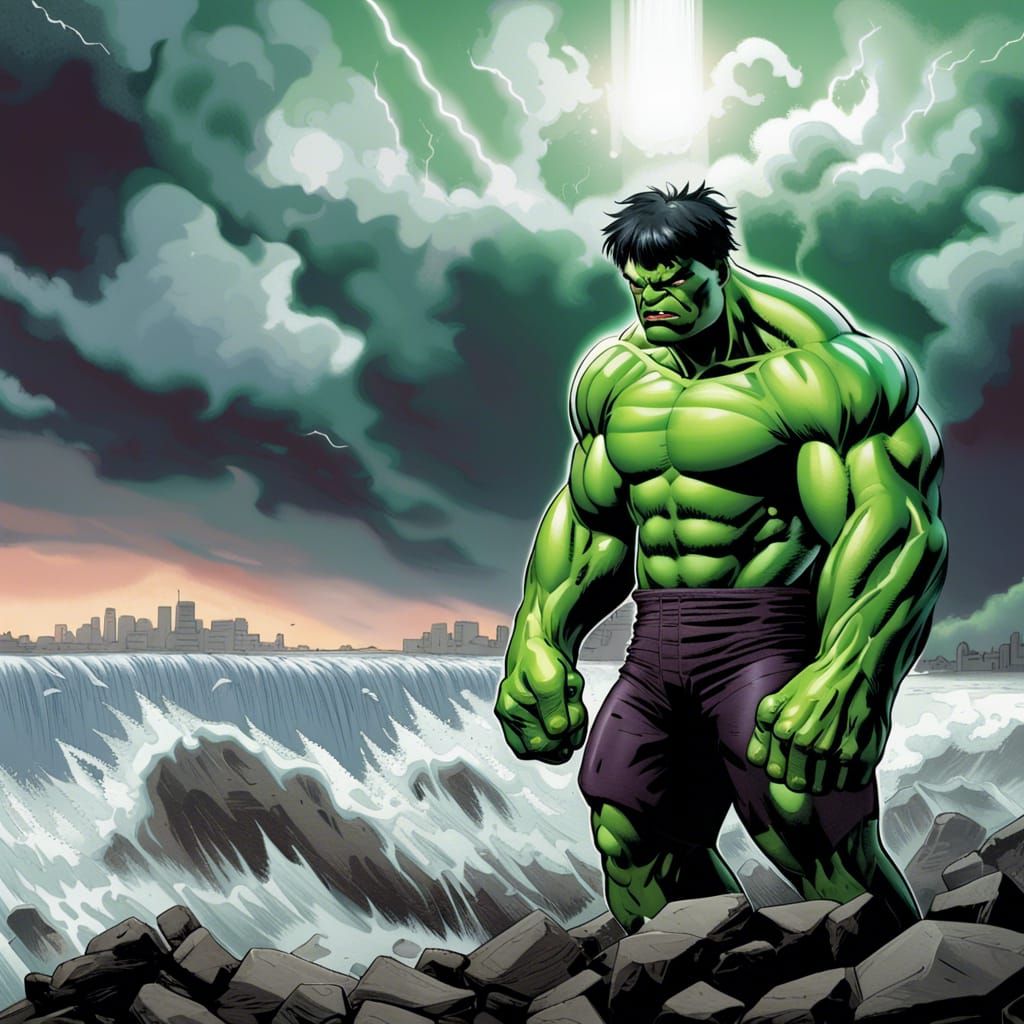 Hulk, hyper aggressive