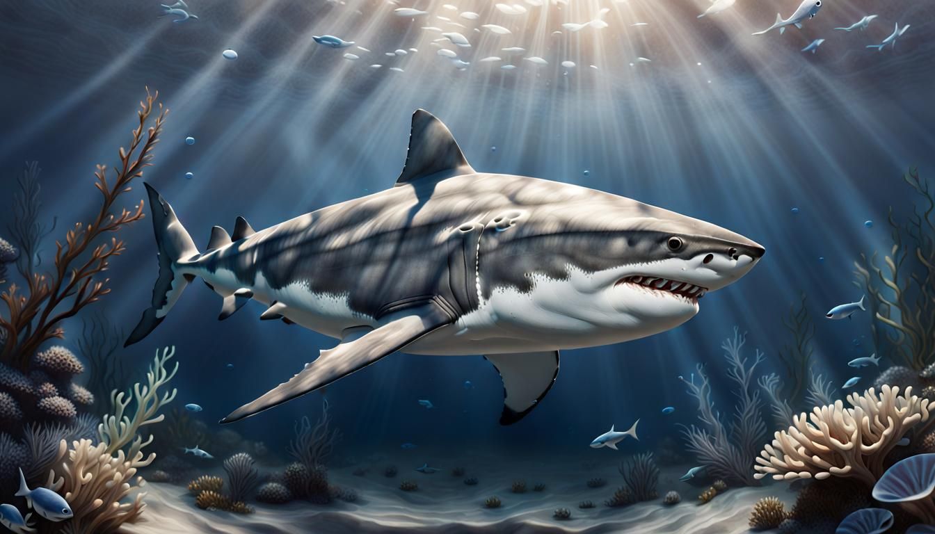 The Fantastic White Shark