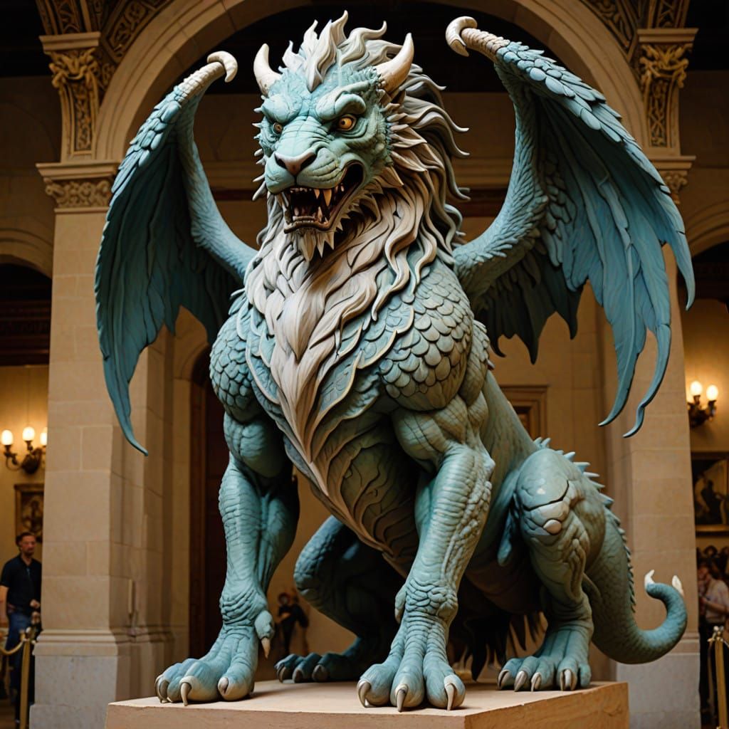 Gigantic Clay Chimera Unveiled