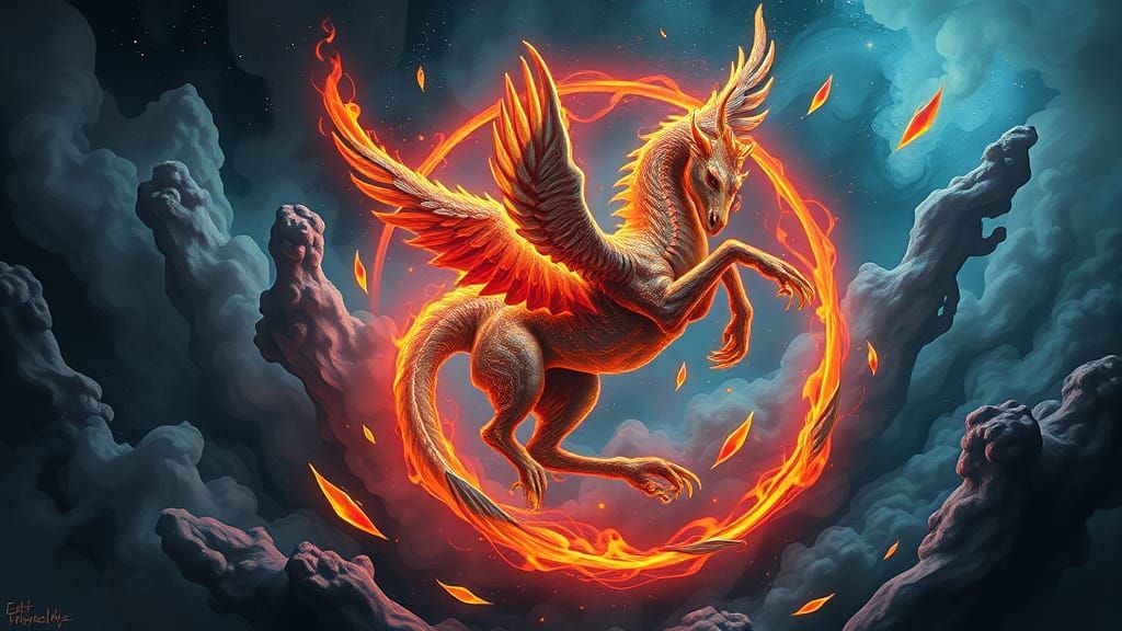 Ethereal Journey into the Mind's Depths