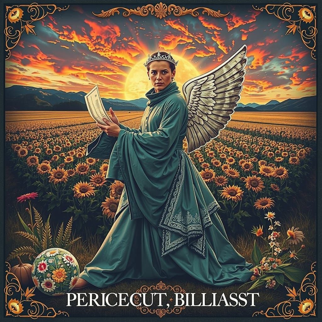 AI-Generated Abstract Concepts of Perfection and Artistry