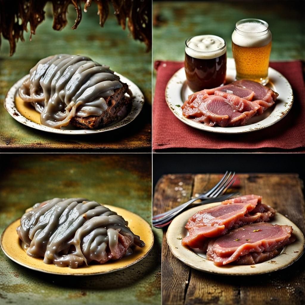 Disgusting 1950s Holiday Food in Professional Photo