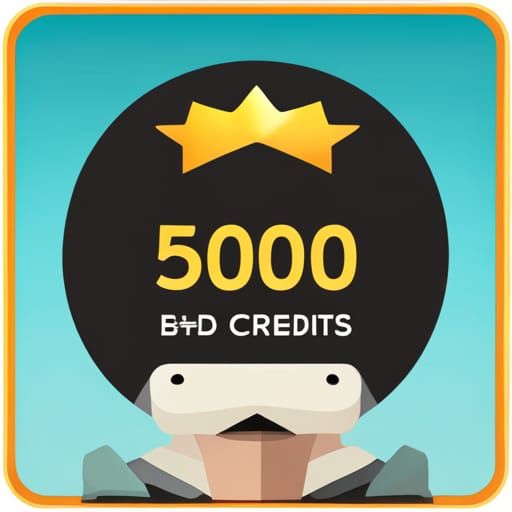 Stylized 500 Credits Design