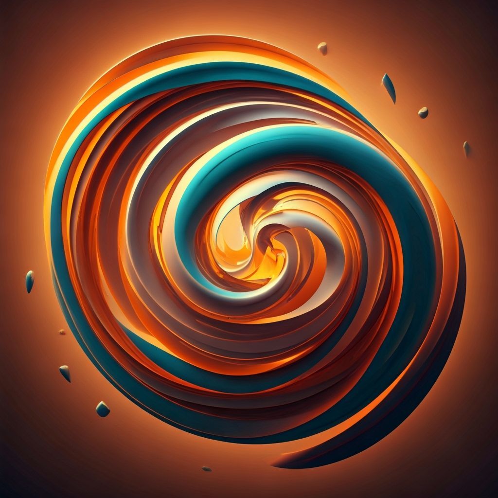 Surreal 3D Render of Fragmented Body Parts