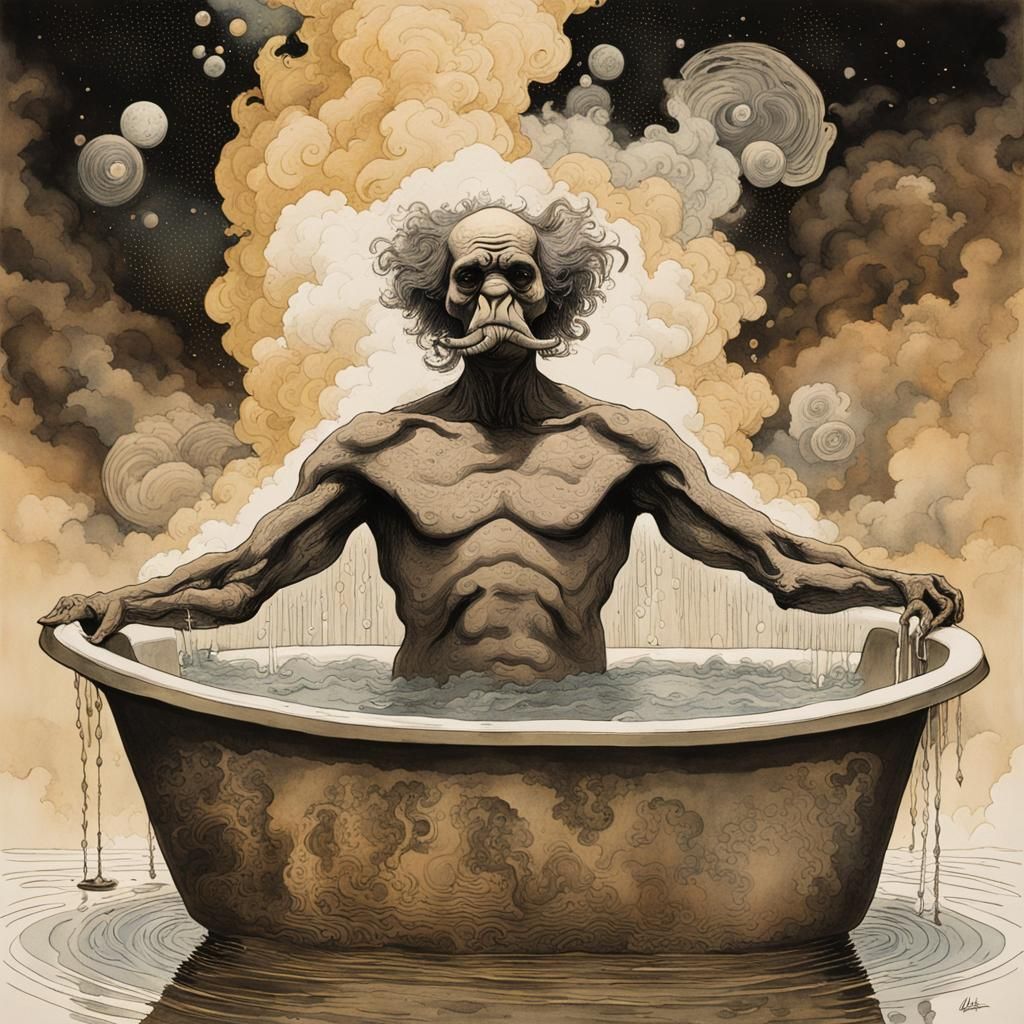 This bath is really hot