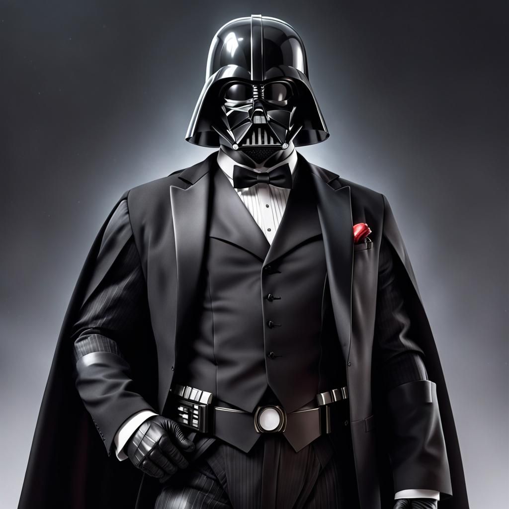 Darth Vader Dapper in Tuxedo