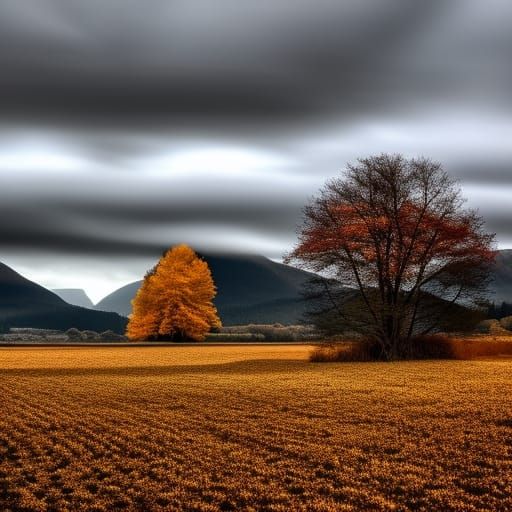 Hyperrealistic Autumn Scene in High Definition