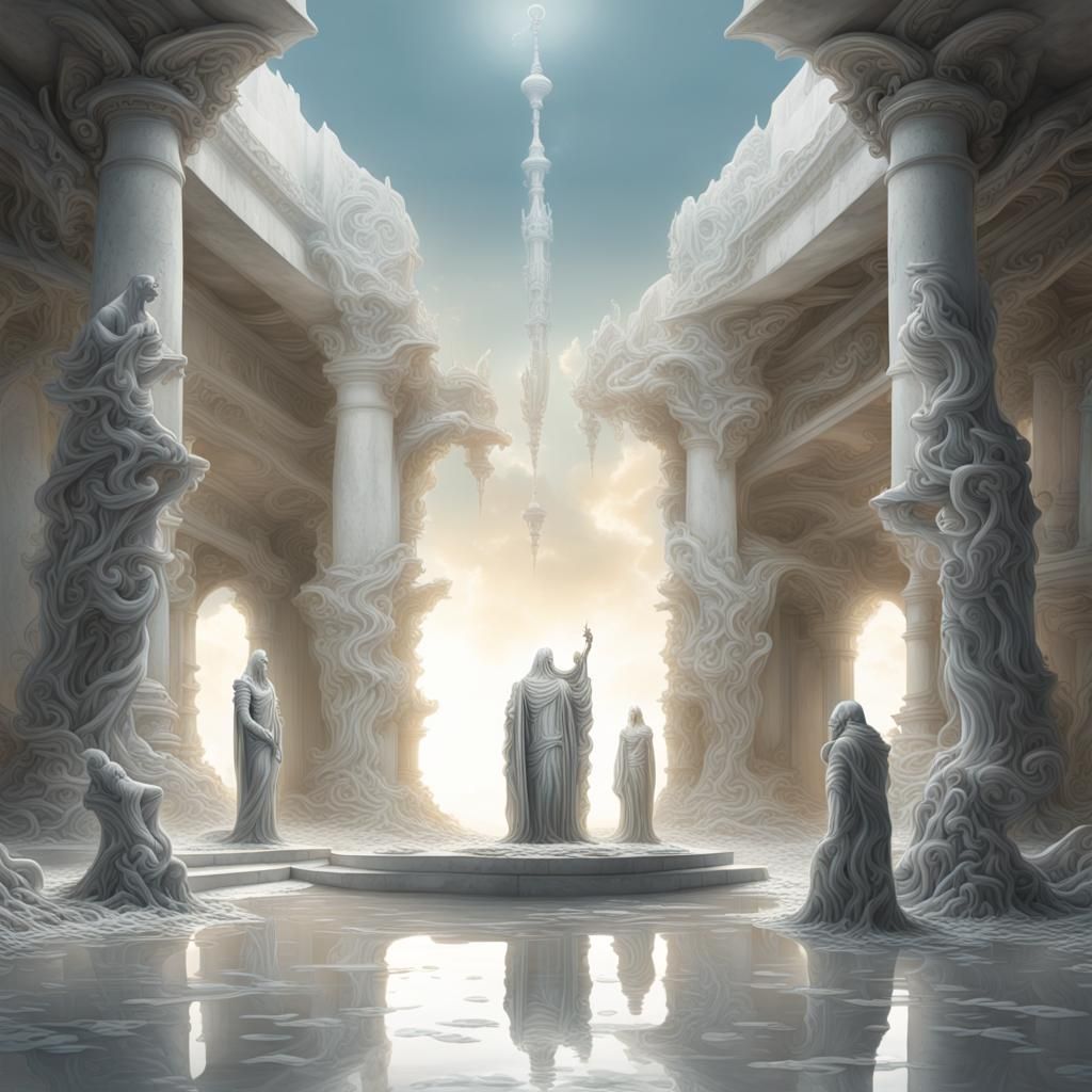 Gods Meeting in Concrete: Surreal Dark Fantasy