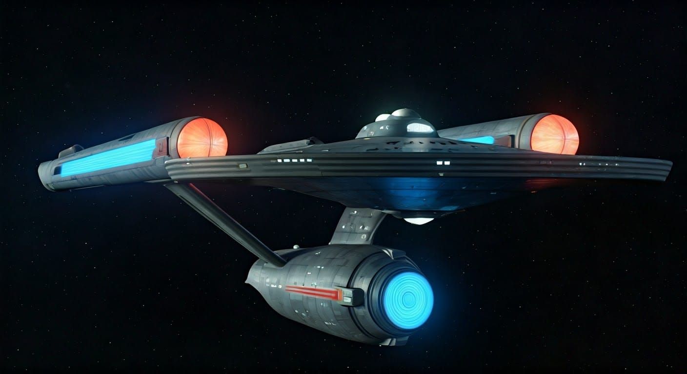 USS Enterprise NCC-1701: A Sci-Fi Digital Masterpiece