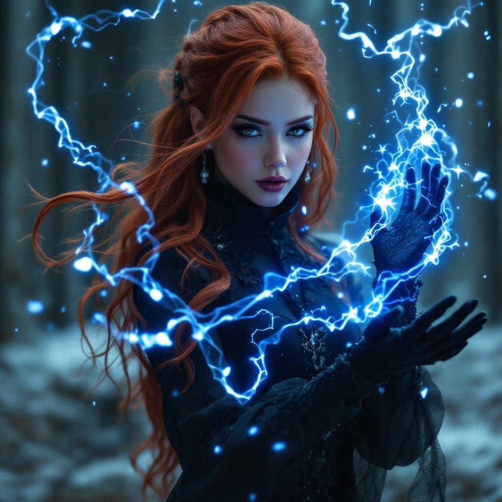 Gothic Shallan Davar in Elegant 8K Hyper-Realistic Portrait