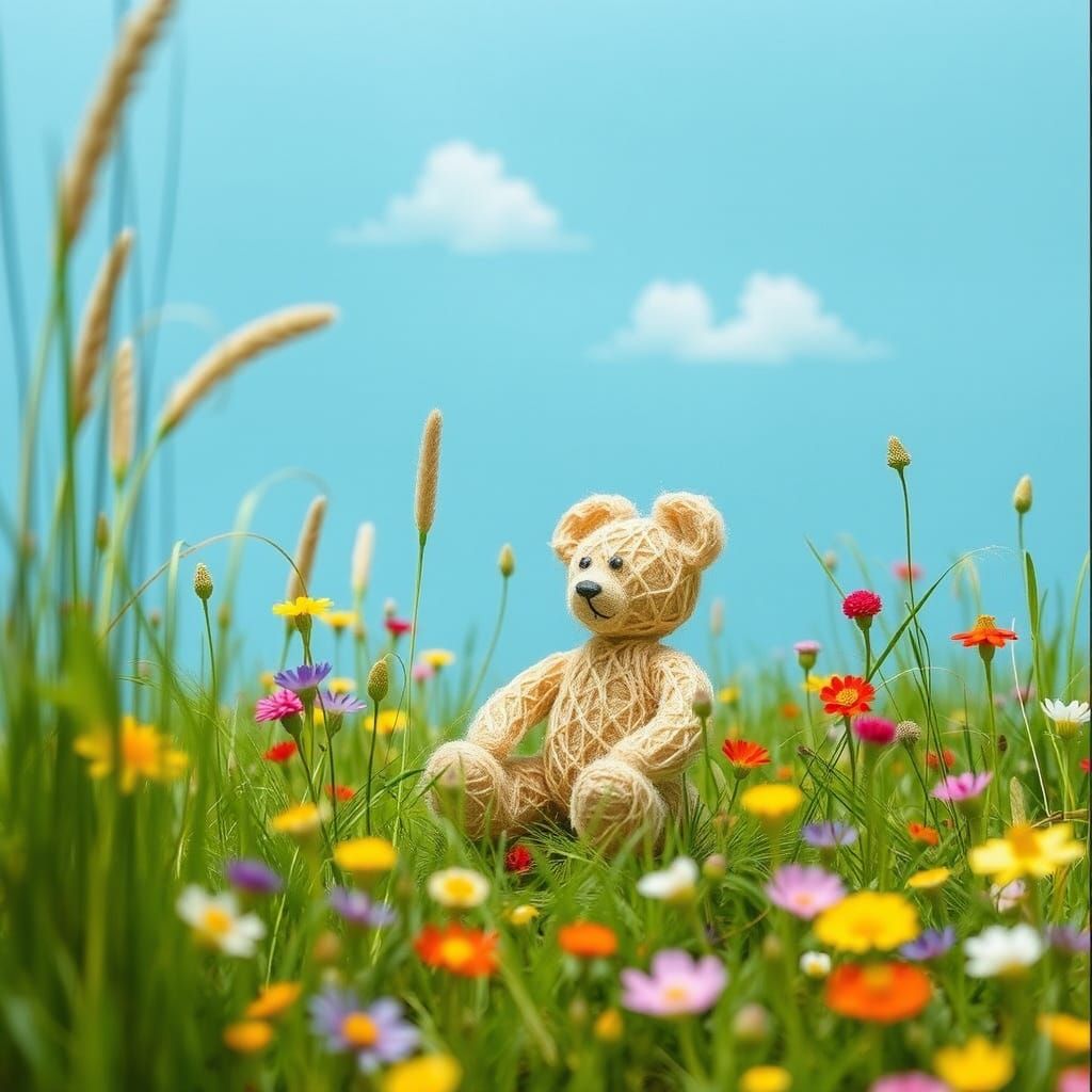 Cordy the bear of string