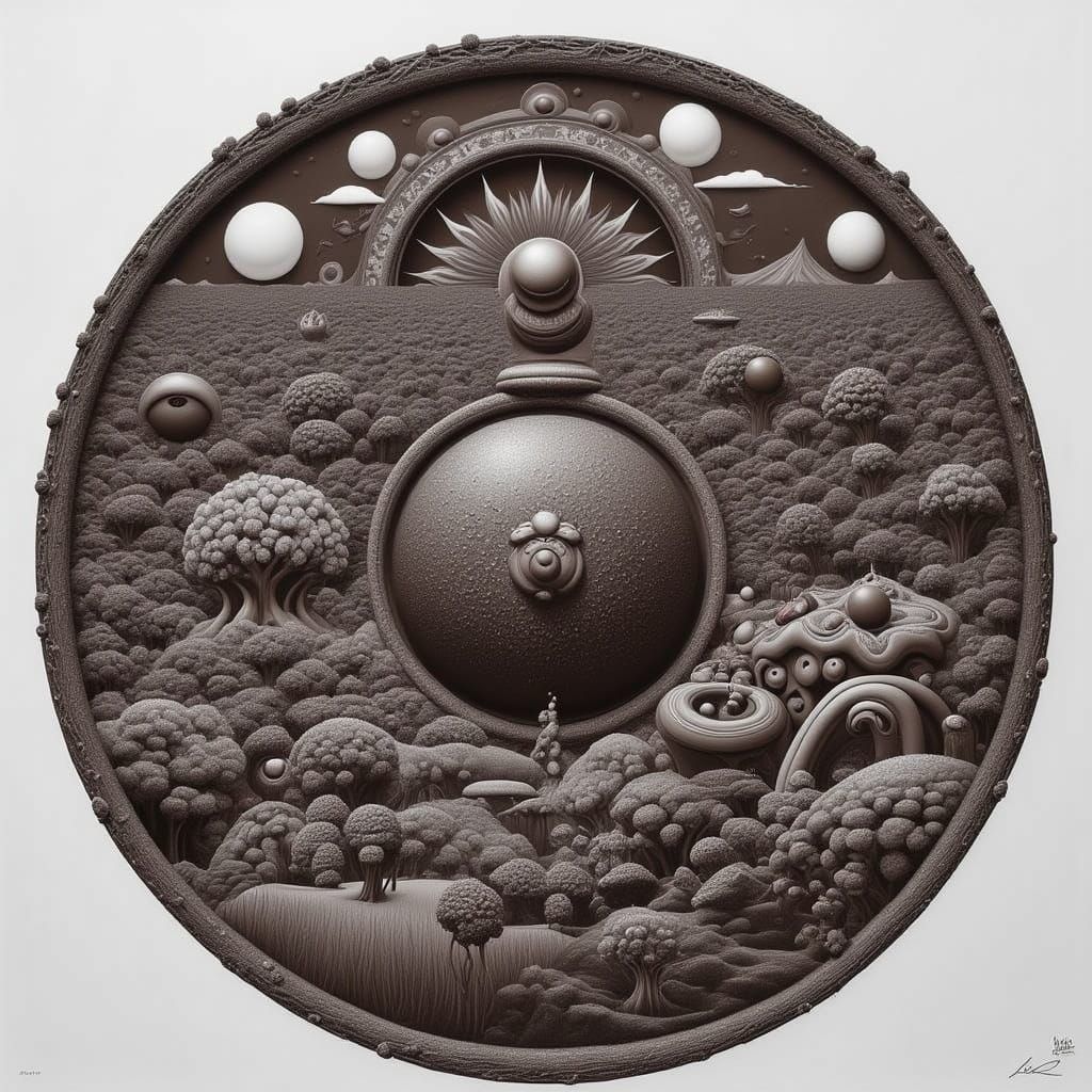 Dark Chocolate Dreamscape